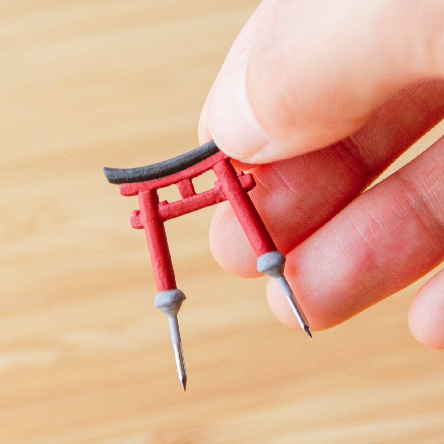 朱鳥居 苔テラリウム用 オリジナル ミニチュア フィギュア