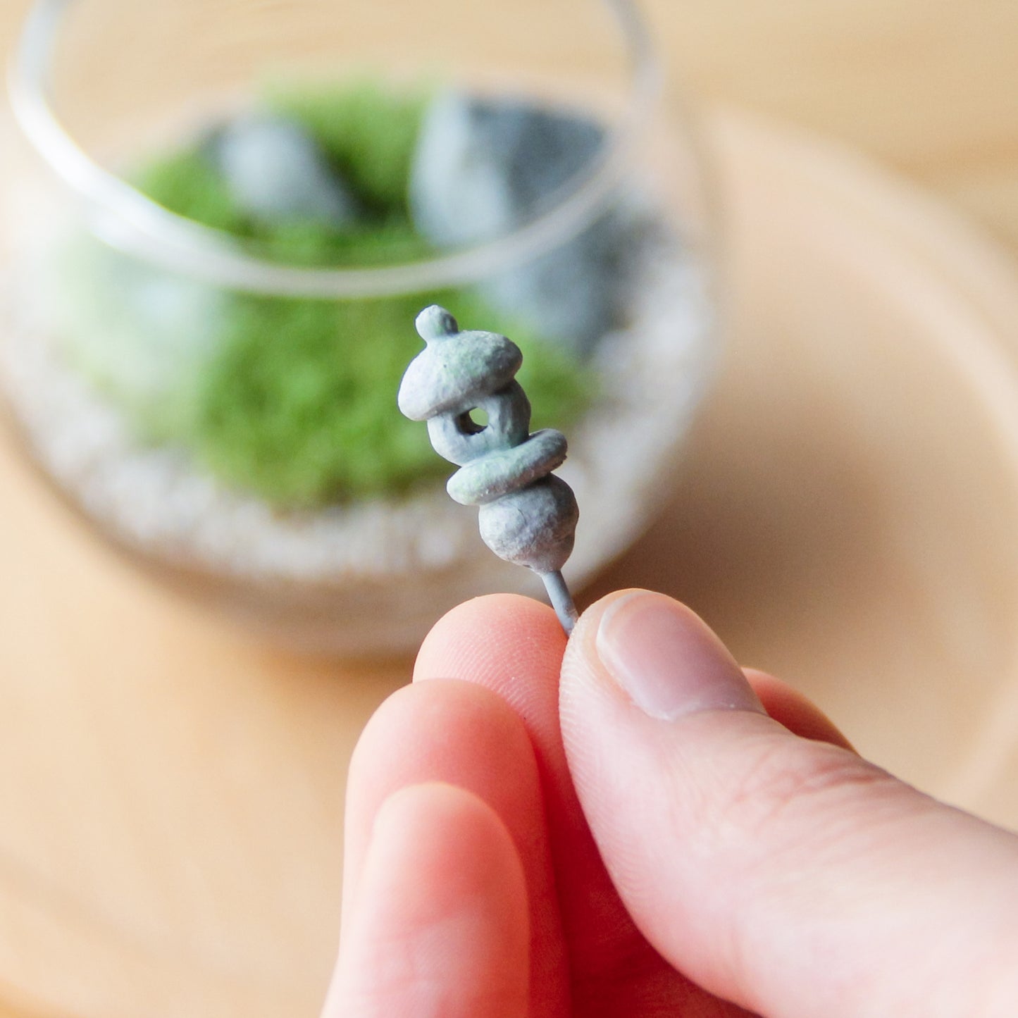 灯籠 苔テラリウム用 オリジナル ミニチュア フィギュア