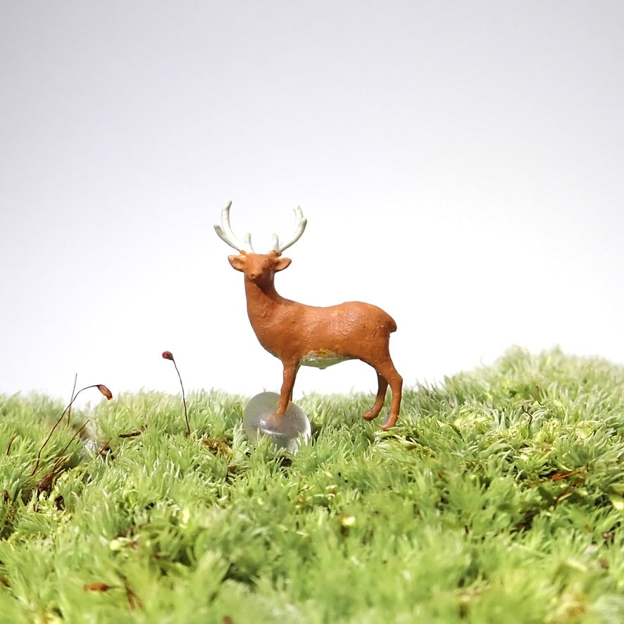 牡鹿 苔テラリウム用 オリジナル ミニチュア フィギュア