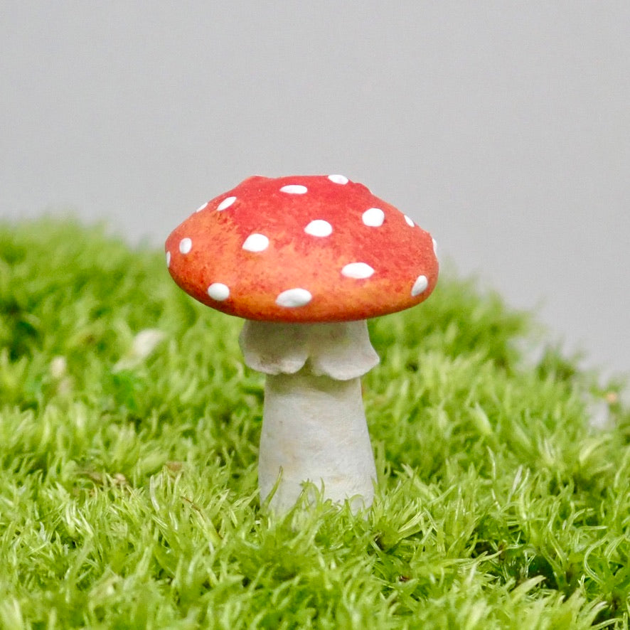 ベニテングタケ 苔テラリウム用 オリジナル ミニチュア フィギュア