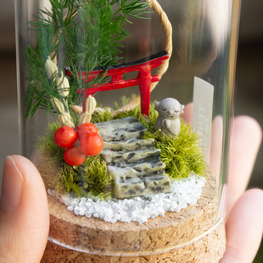 【新年のお祝い】まほろ和景　地蔵[S／60φ]【日本の風景・和風】