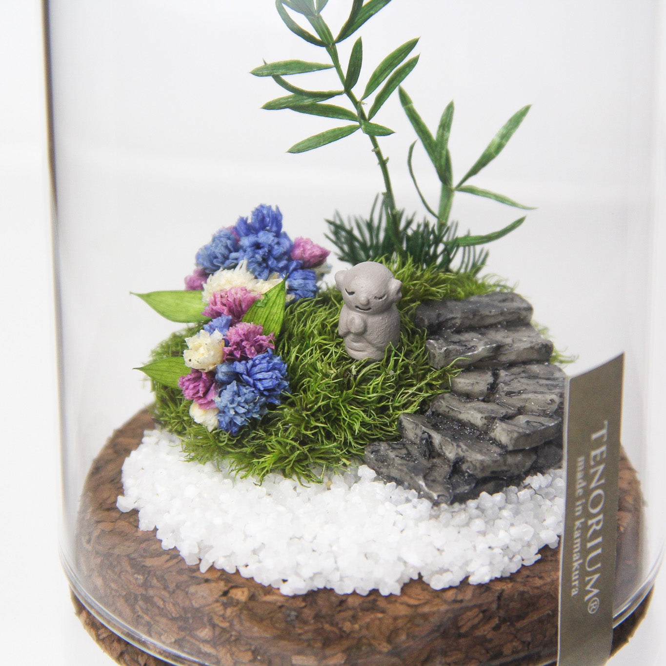 紫陽花の箱庭 [M/75φ]地蔵S – 苔むすび